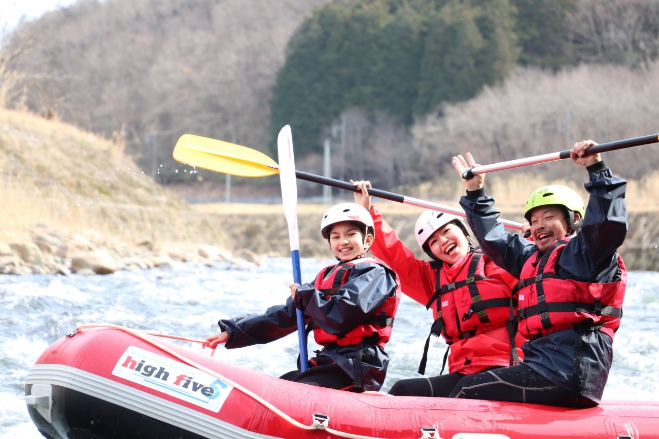 広島里山ラフティング