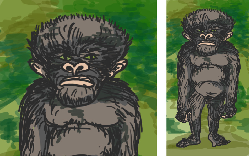 ヒバゴン～実在した、謎の類人猿～|庄原観光ナビ 【公式】広島県庄原市