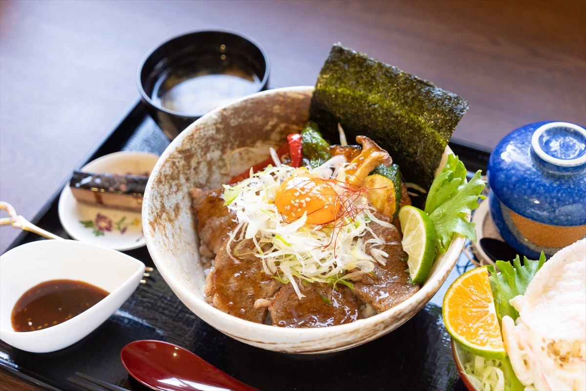 絶品！比婆牛丼！