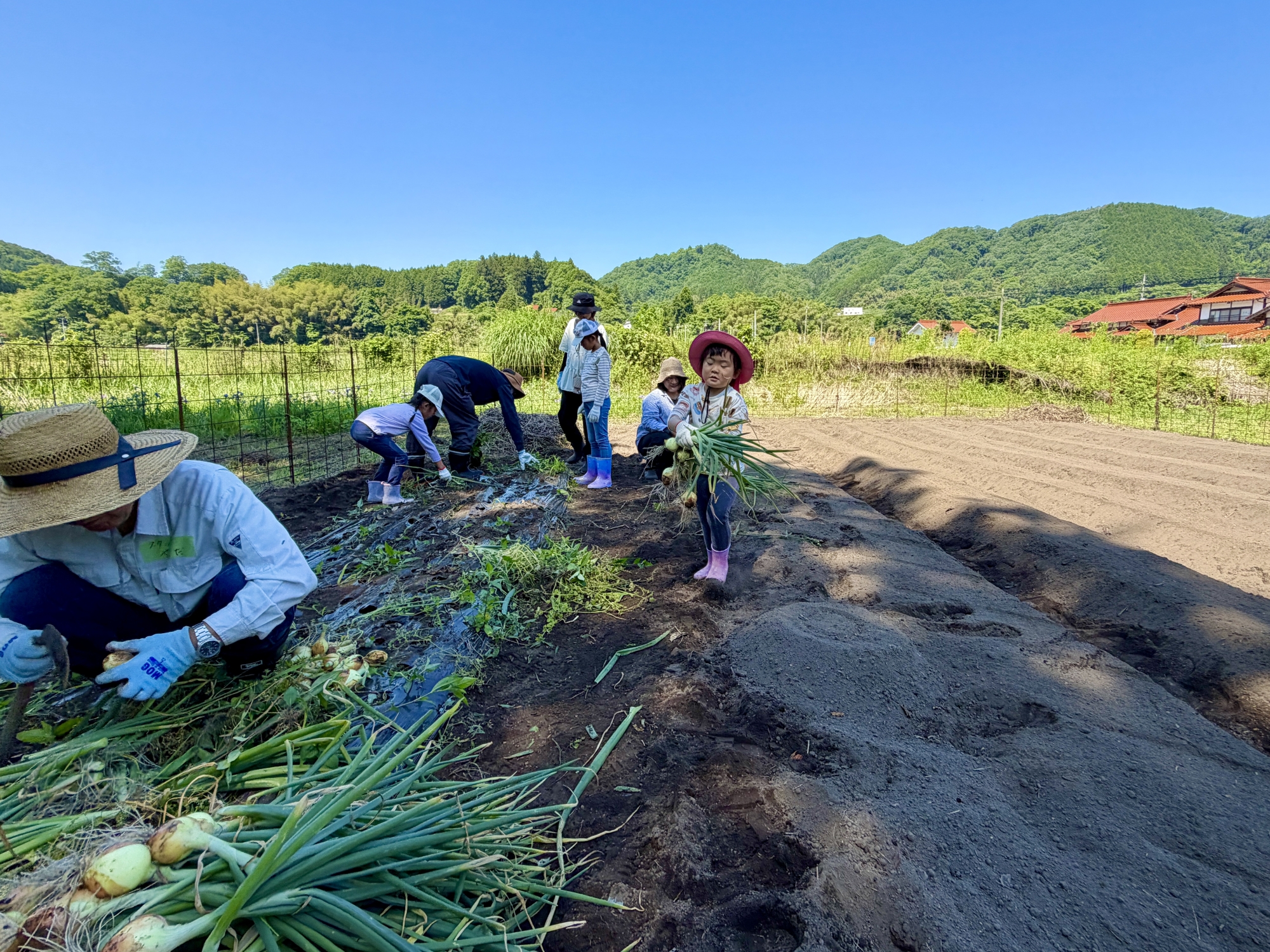 田舎暮らし体験イベント「普段着の口和」で農業に挑戦♪