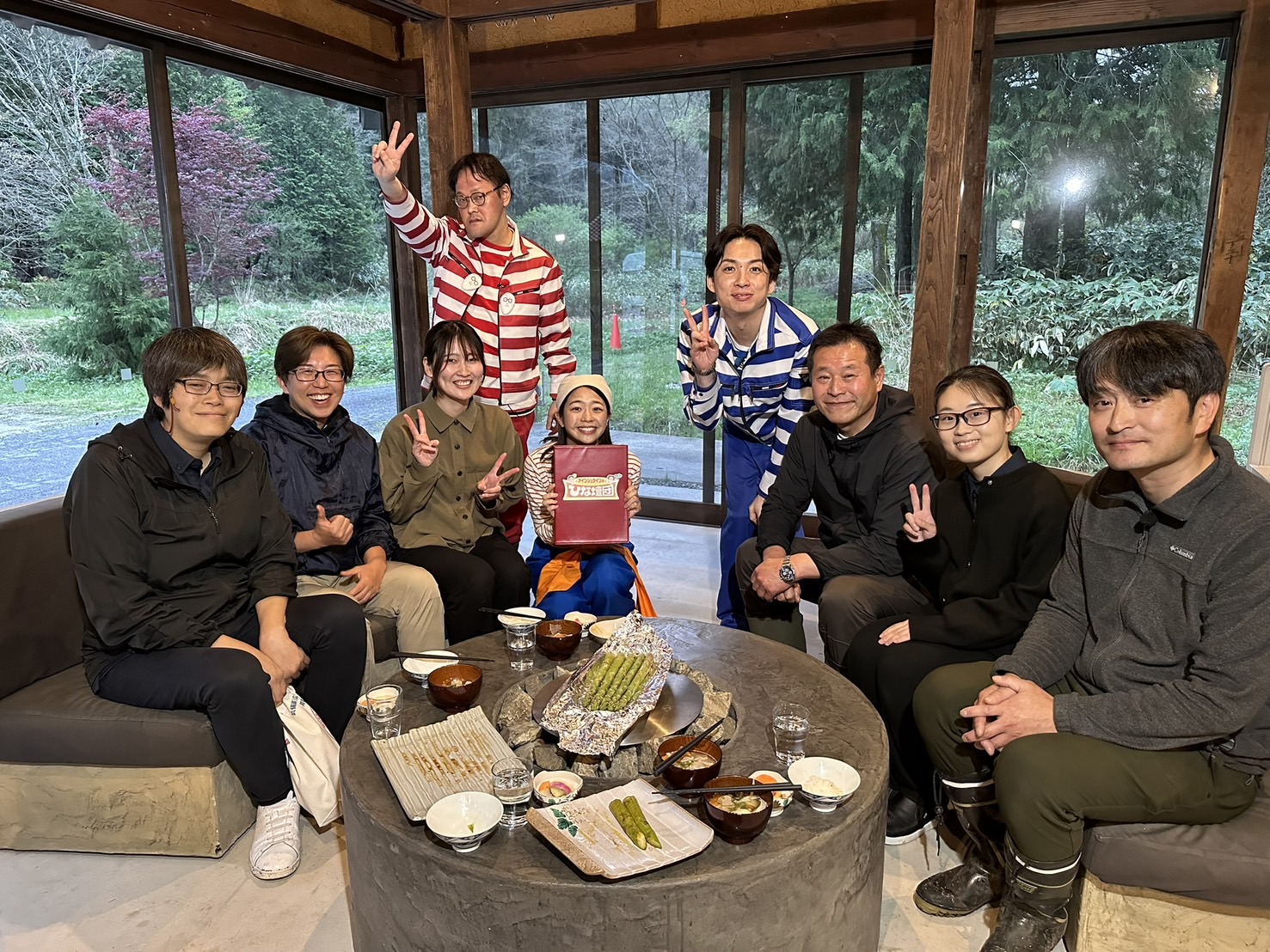 RCC「アインシュタインの出没!ひな壇団」撮影に参加しました!