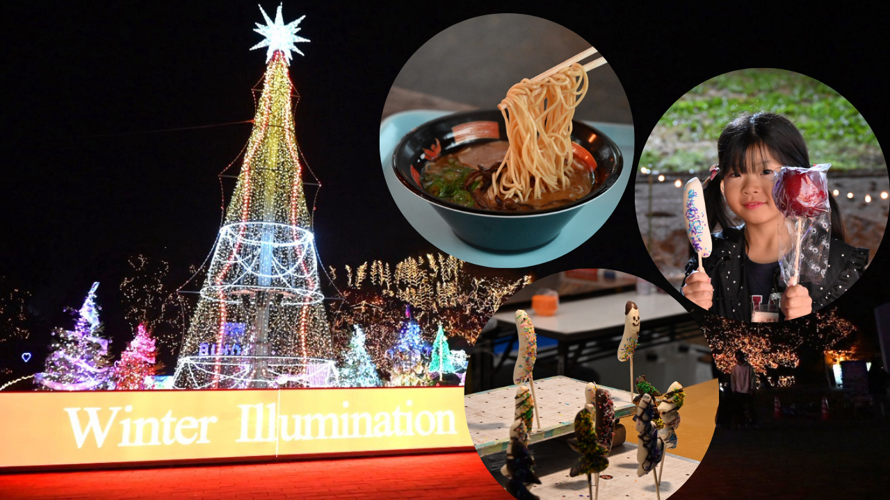 【2025年最新版】国営備北丘陵公園のイルミネーションと合わせておいしいグルメを堪能しよう！