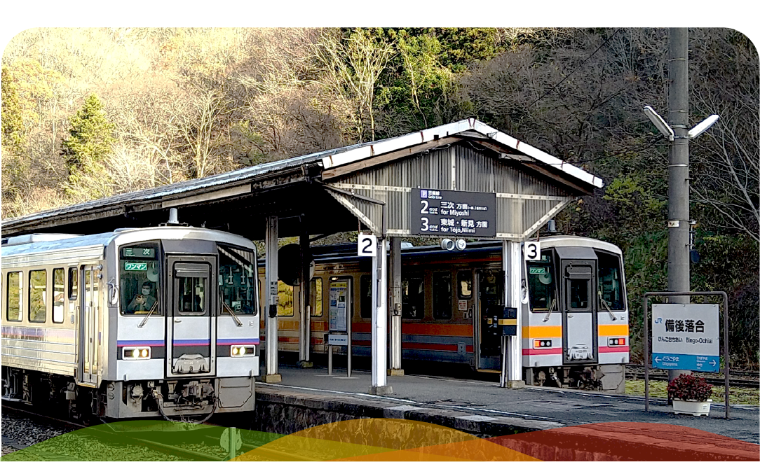 12月6日（土）から開催！「コンテンツトレイン：熊本隊長とめぐる笑って学べる芸備線の旅」