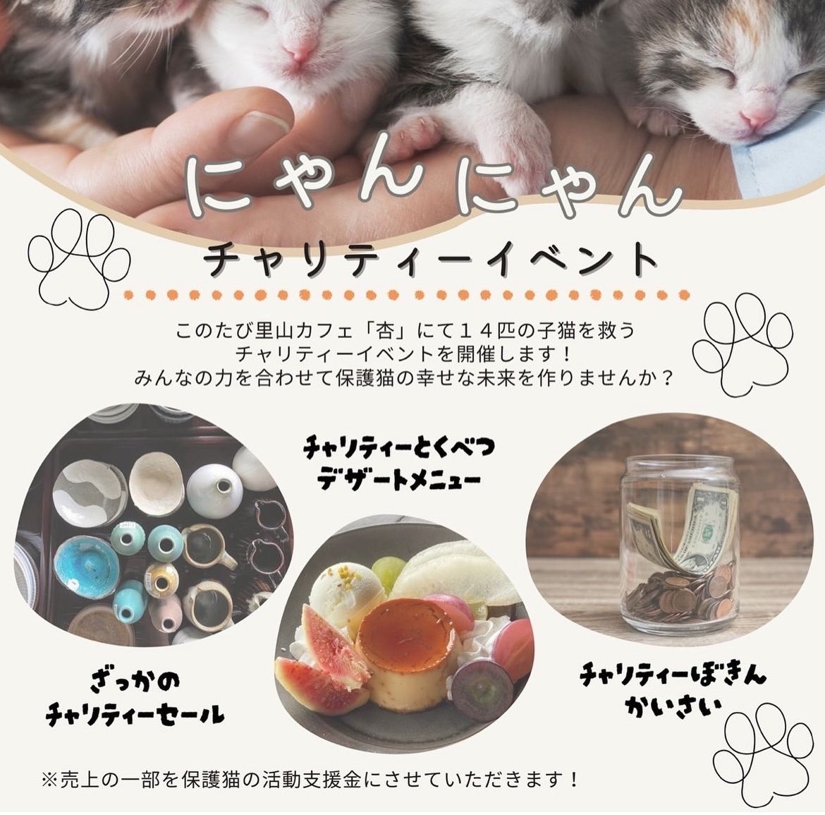 にゃんにゃんチャリティーイベント|庄原観光ナビ 【公式】広島県庄原市