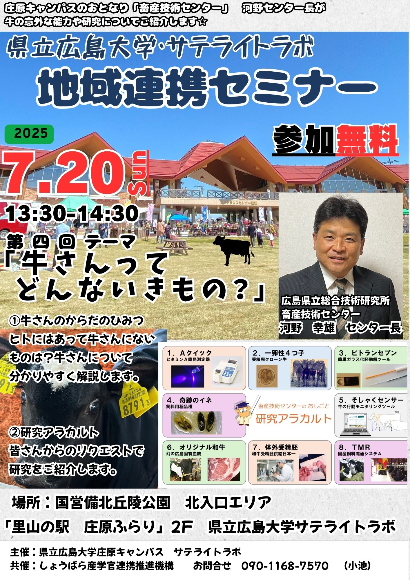 第4回 県立広島大学・サテライトラボ 地域連携セミナー