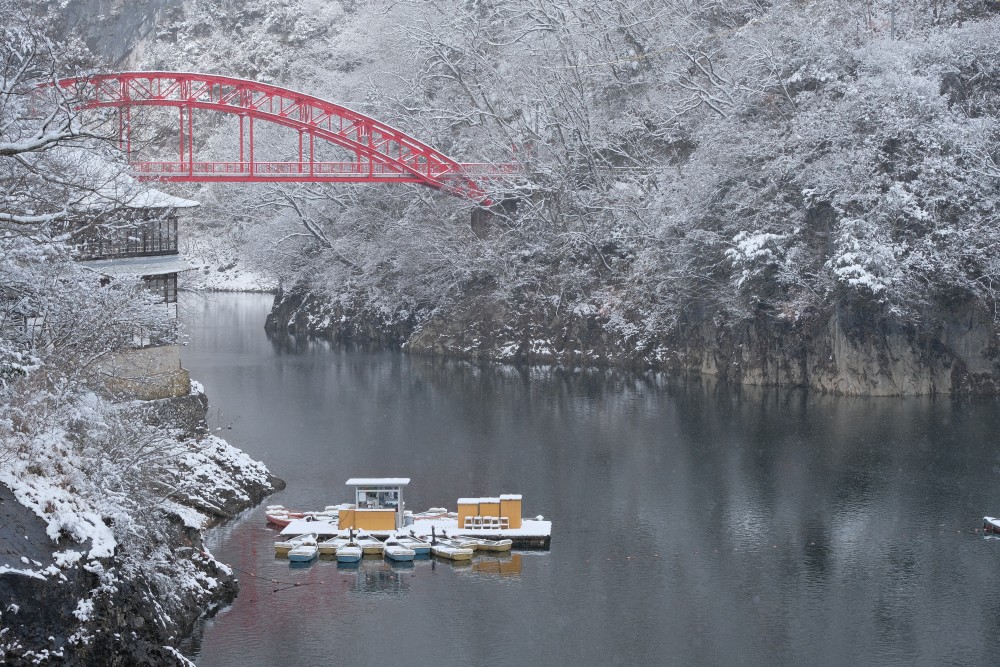 帝釈峡　冬