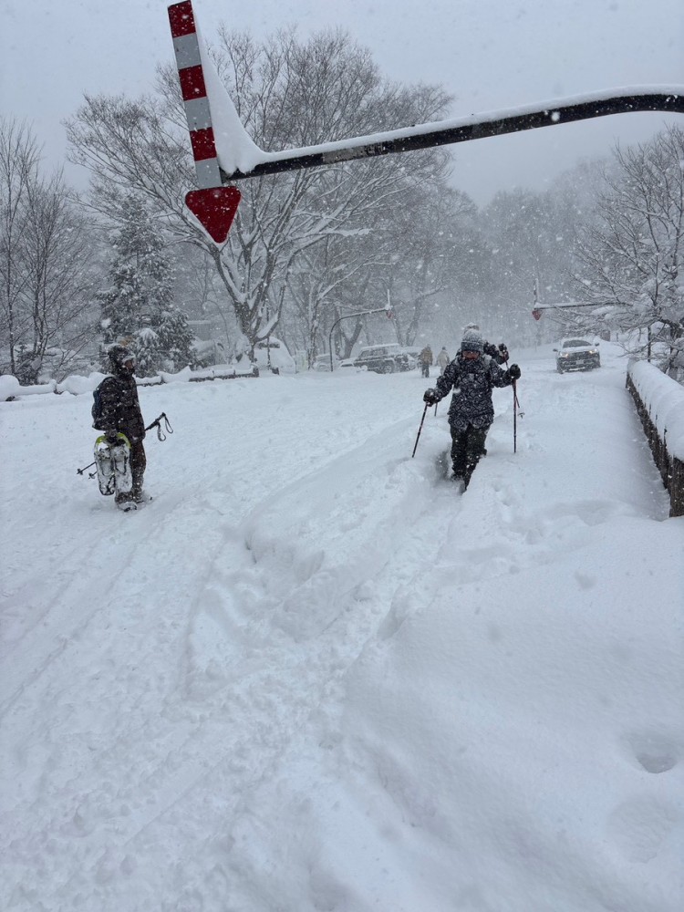 広島　スキー場　スノーシュー