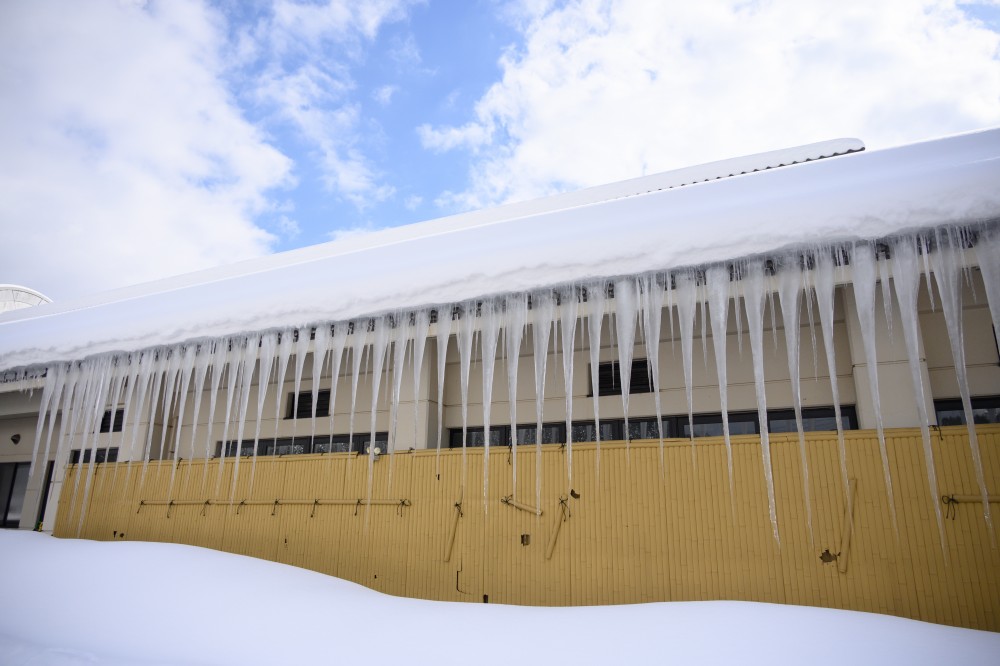 広島　冬　つらら