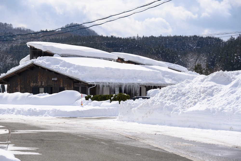 広島　雪景色