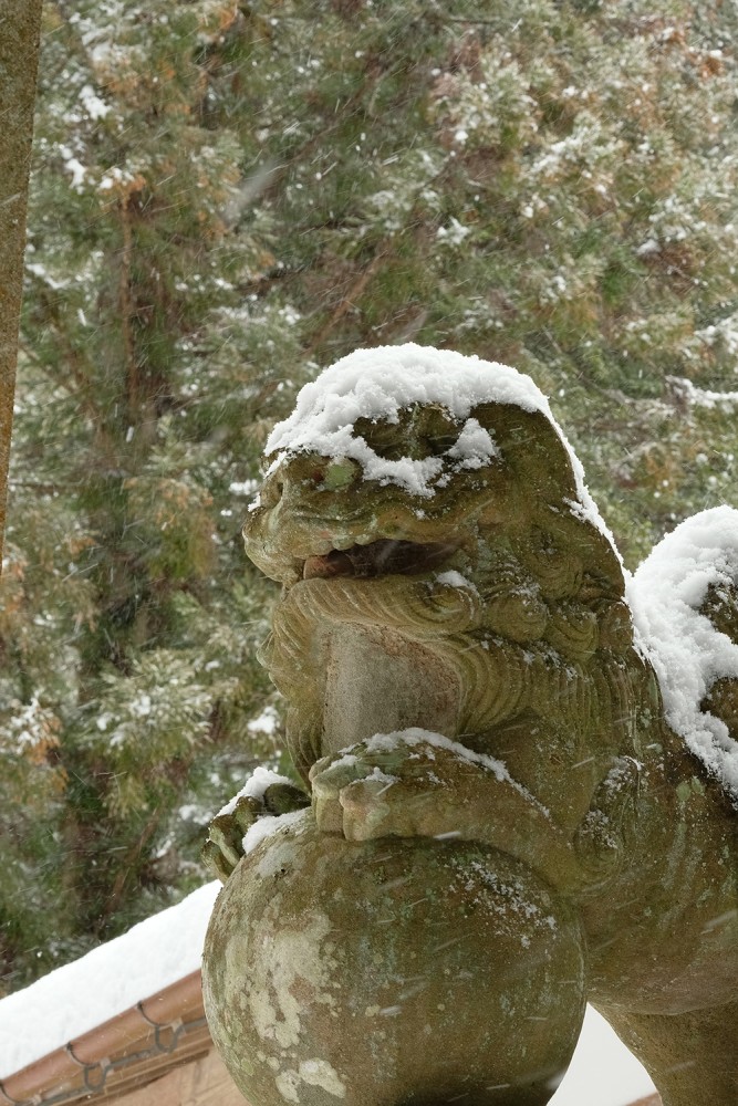 広島　冬　神社