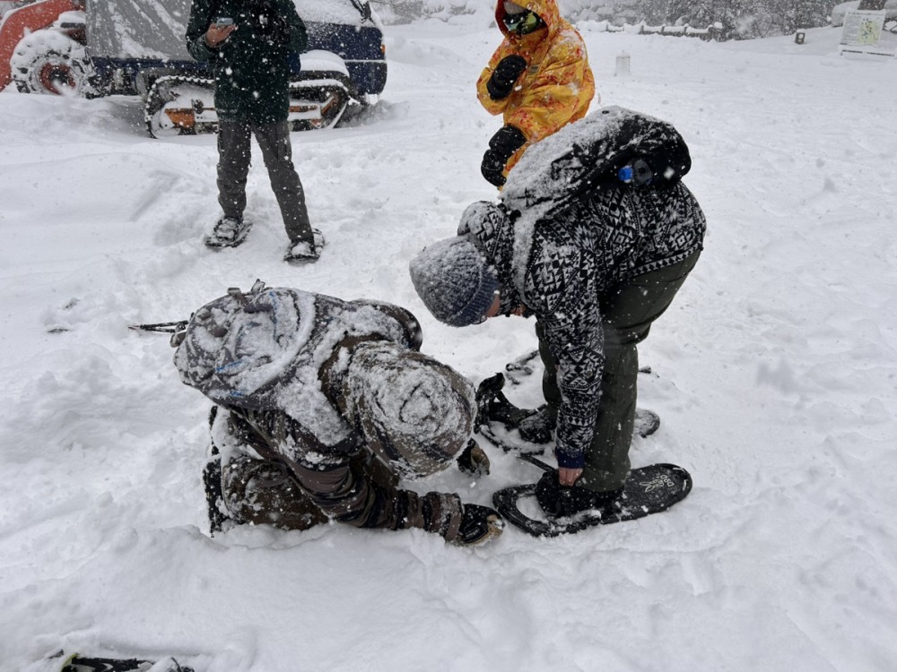 広島 スキー場 スノーシュー