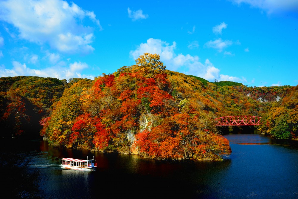 帝釈峡　紅葉